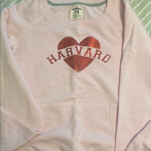 Harvard Kids Pink Sweatshirt